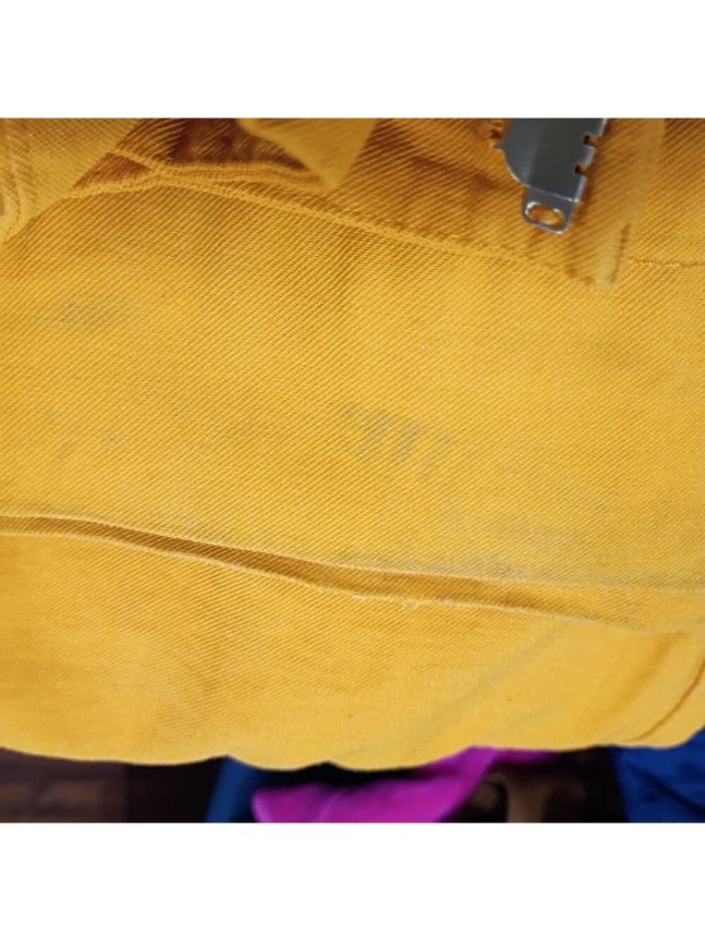 Caos ID Brasil Size L Yellow Wide-Leg High-Paperbag Long Lagenlook Gauzy Artsey - Picture 13 of 14